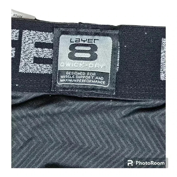 Layer 8 Kwick- Cool Kwick-Dry 11 L8 Defend leggings Black # L63452 XL - Picture 3 of 5